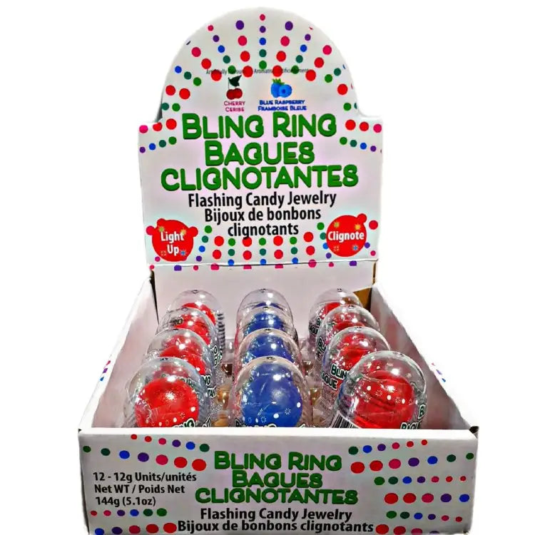 Bling Ring 12g- 12/pkg 12ct - candy