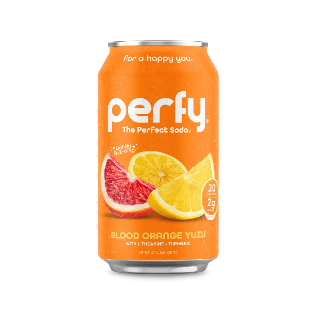 Perfy Blood Orange Yuzu case 12oz/355mL 12ct - soda