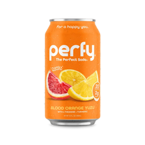 Perfy Blood Orange Yuzu case 12oz/355mL 12ct - soda