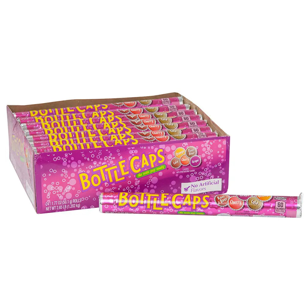 BOTTLE CAPS ROLL 24x50g GW - candy Main image