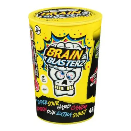 Brain Blasterz Original Extra Sour Hard Candy Tub 48g Case Of 12 Secondary image