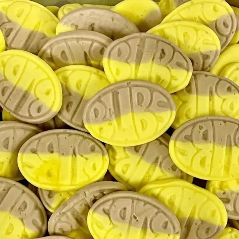 Bubs Banana Ovals Sweden- Bulk 2.8kg Box - candy Main image