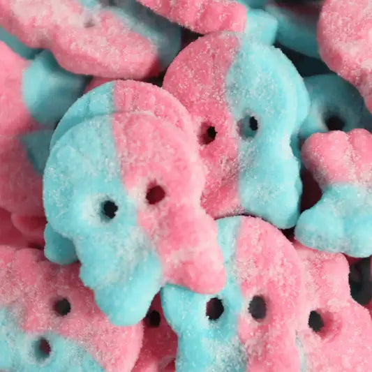 Bubs Fizzy Skalle - Skull Gummies Sweden- Bulk 2.6kg box