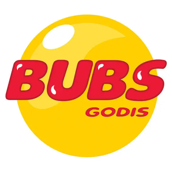 BUBS Godis: Raspberry Liquorice Skull Candy Sweden 90g bag