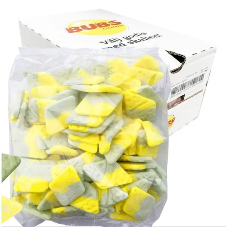 Bubs Sour Tutti Frutti Foam Candies Sweden- Bulk 2.6kg box