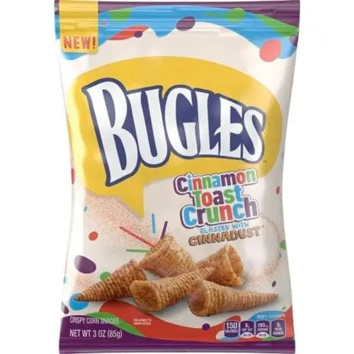 Bugles - Cinnamon Toast Crunch 3oz bag - salty snack Main image