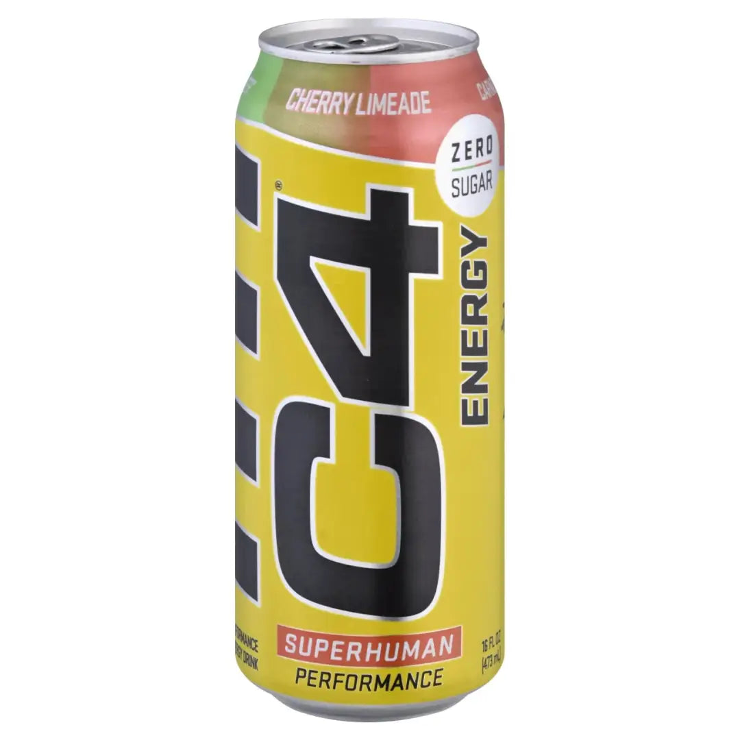 C4 Energy Drink Cherry Limeade Sugar Free Pre Workout