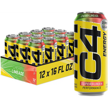 C4 Energy Drink Cherry Limeade Sugar Free Pre Workout