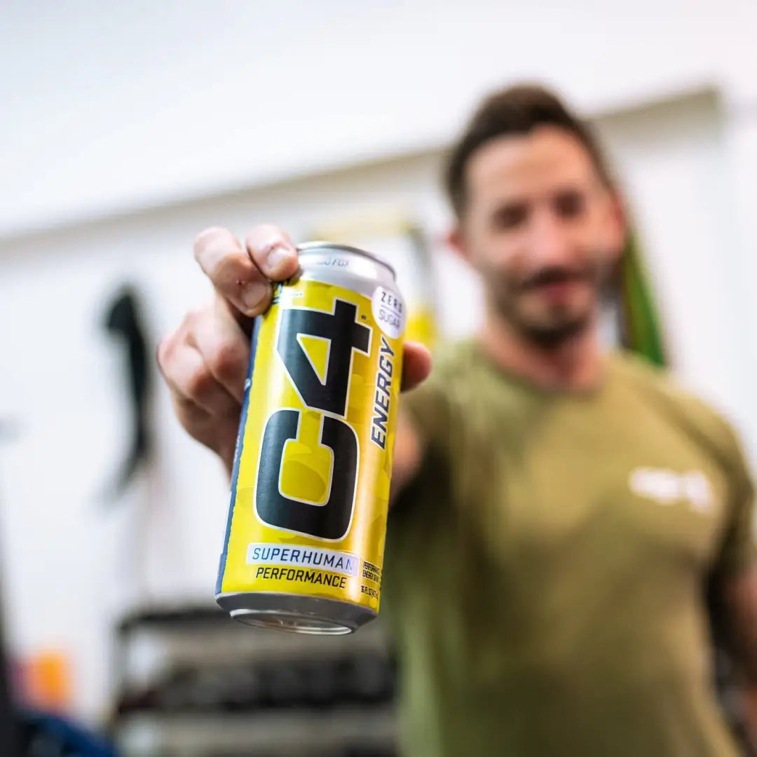 C4 Energy Drink Mango Foxtrot Sugar Free Pre Workout