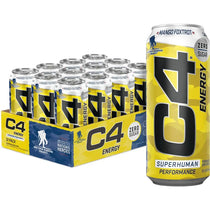 C4 Energy Drink Mango Foxtrot Sugar Free Pre Workout