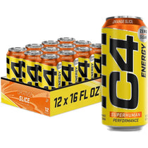 C4 Energy Drink Orange Slice Sugar Free Pre Workout