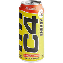 C4 Energy Drink Orange Slice Sugar Free Pre Workout