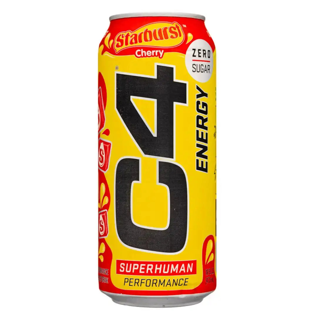 C4 Energy Drink Starburst Orange Sugar Free Pre Workout