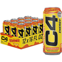 C4 Energy Drink Starburst Orange Sugar Free Pre Workout