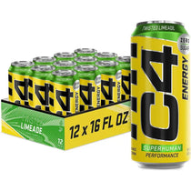C4 Energy Drink Twisted Limeade Sugar Free Pre Workout
