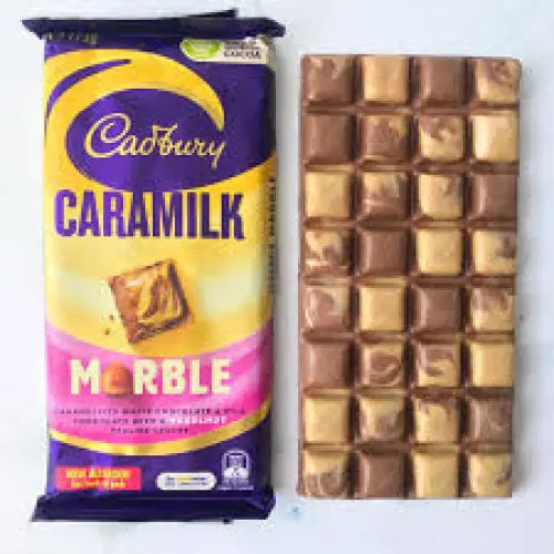 Cadbury Australia Caramilk Marble - 173g case 15 ct - candy