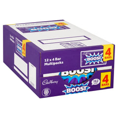 Cadbury Boost 4 bar multipack UK 130g case 12 count - candy