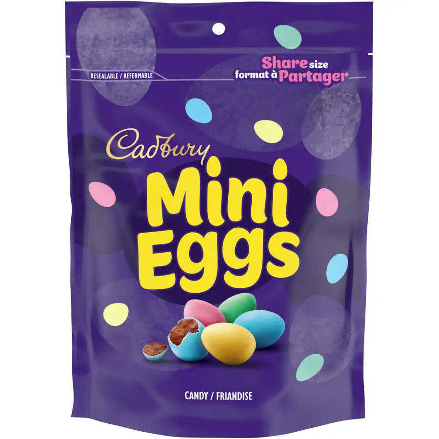 Cadbury Canada Chocolatey Candy Eggs Family pack - 380 g