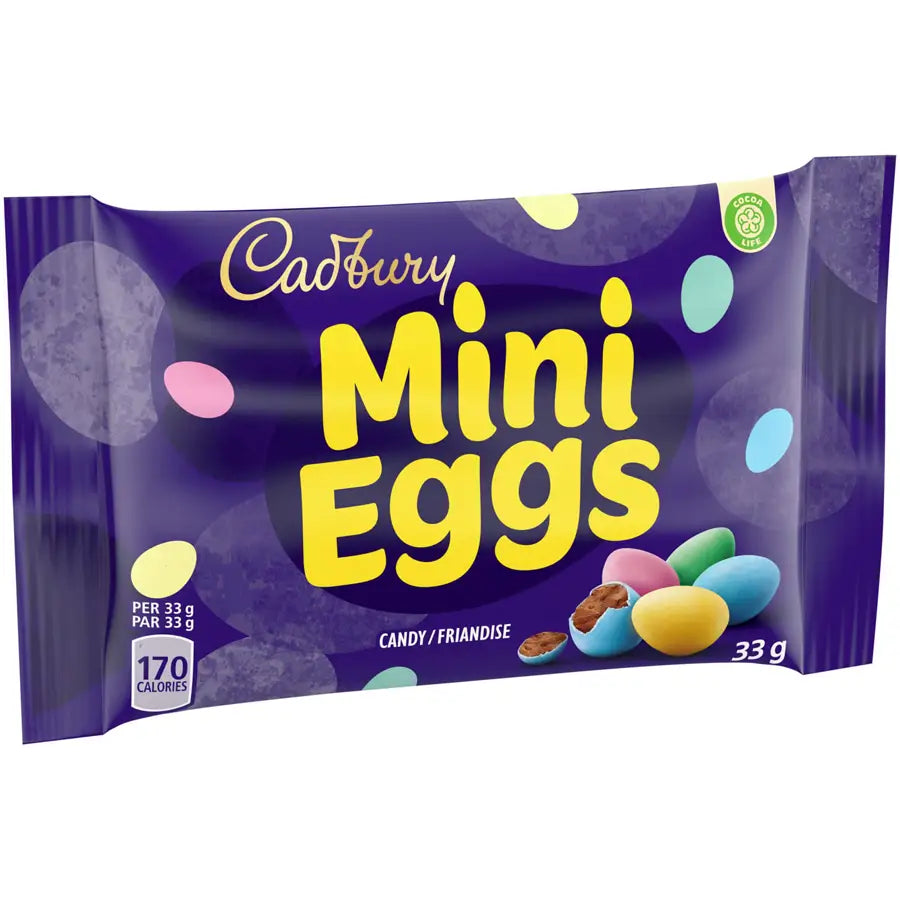 Cadbury Canada Mini Eggs - 33.0 g x24 Count - candy