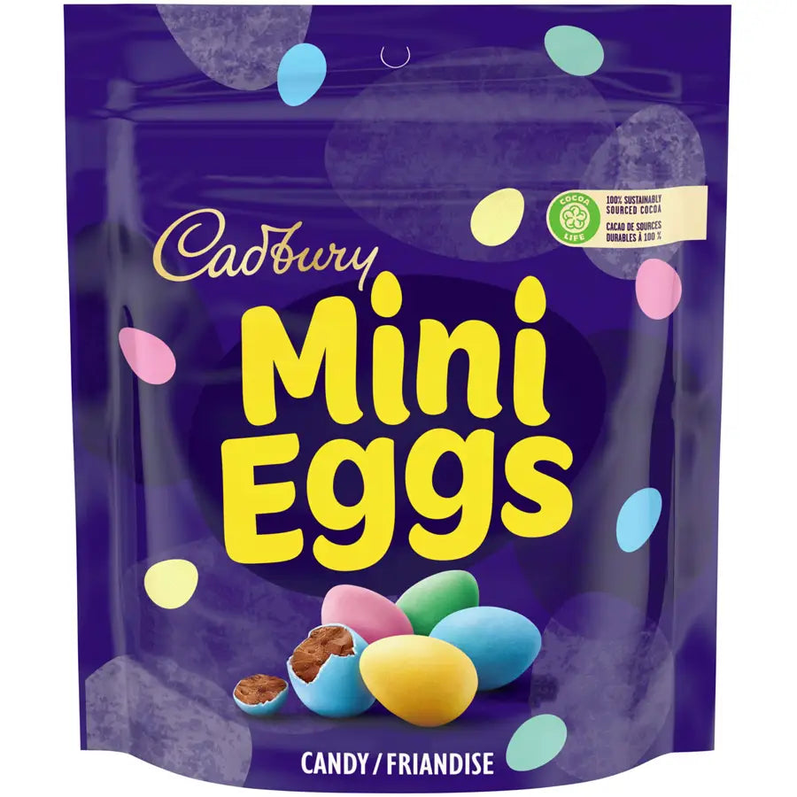 Cadbury Canada Mini Eggs Chocolatey Candy Eggs - 151 g bag