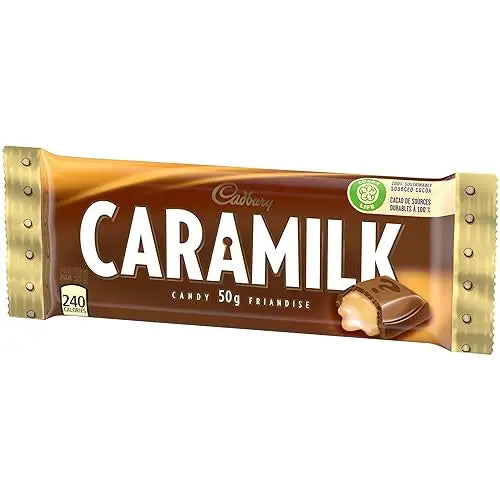 Cadbury Caramilk Chocolatey Candy Bars Caramel 50 g x 24 ct Main image