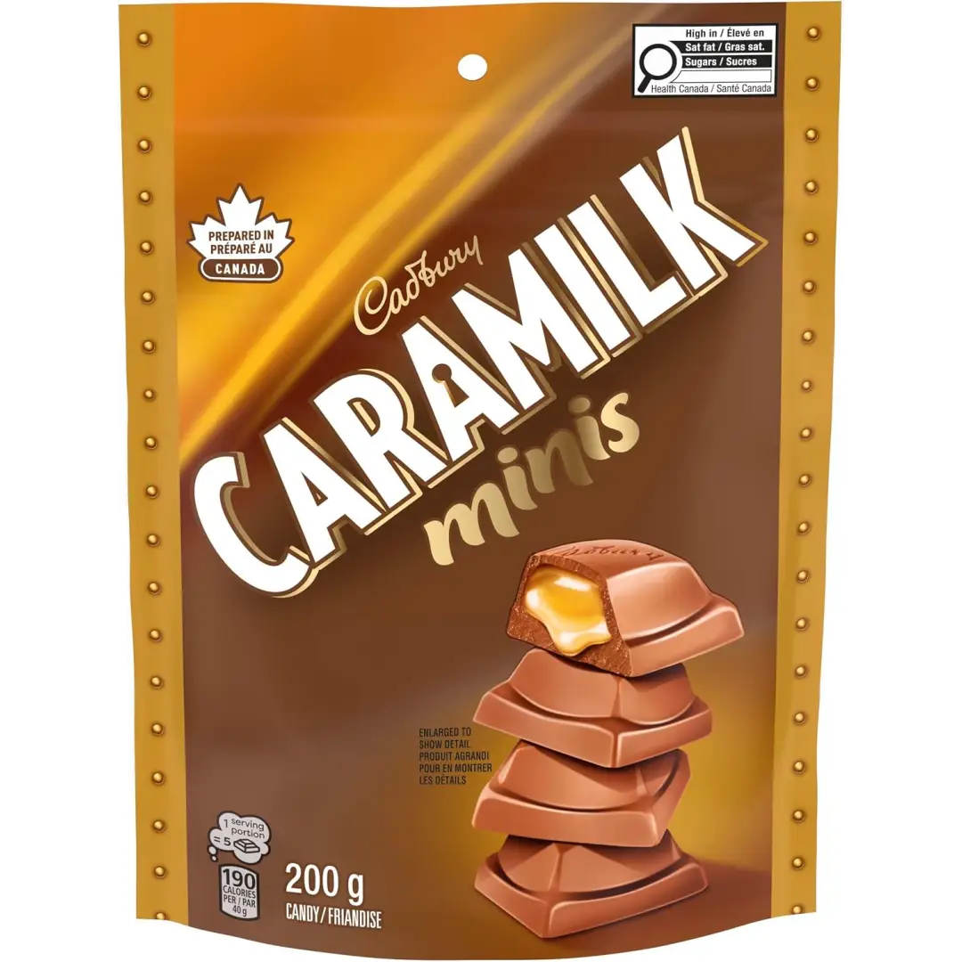 Cadbury Caramilk Chocolatey Candy Minis 200g - Chocolate