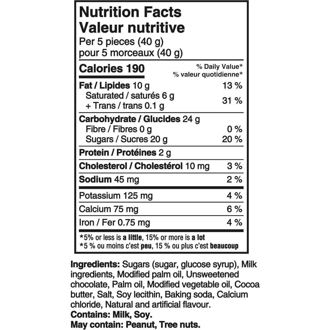 Cadbury Caramilk Chocolatey Candy Minis 200g - Chocolate