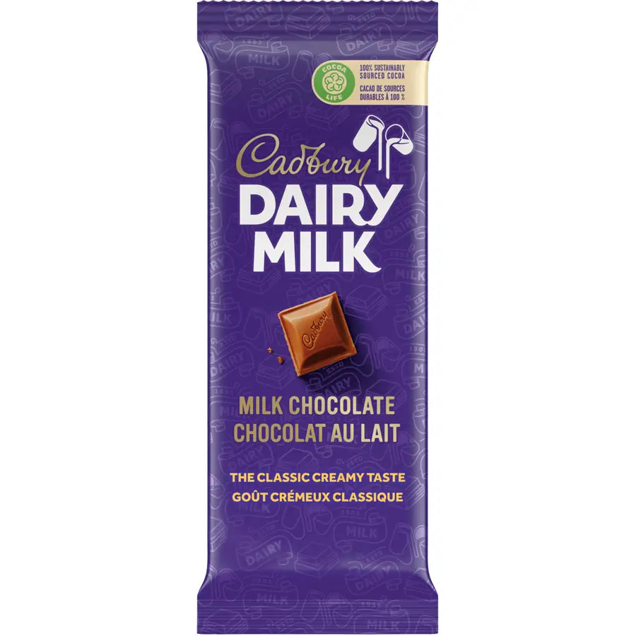 Cadbury Dairy Milk Milk Chocolate The Classic Creamy Taste