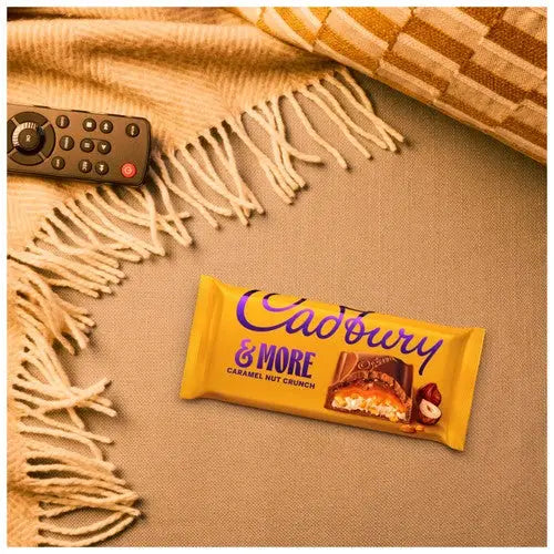 Cadbury UK Dairy Milk & More Caramel Nut Crunch 180g Case