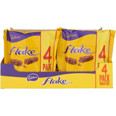 Cadbury Flake 20g x 4pack UK 80g Case of 20 - candy bar