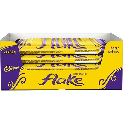 Cadbury Flake Chocolatey Candy Bar 32 g (Pack of 24)
