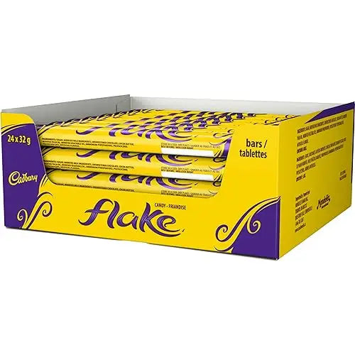 Cadbury Flake Chocolatey Candy Bar 32 g (Pack of 24)