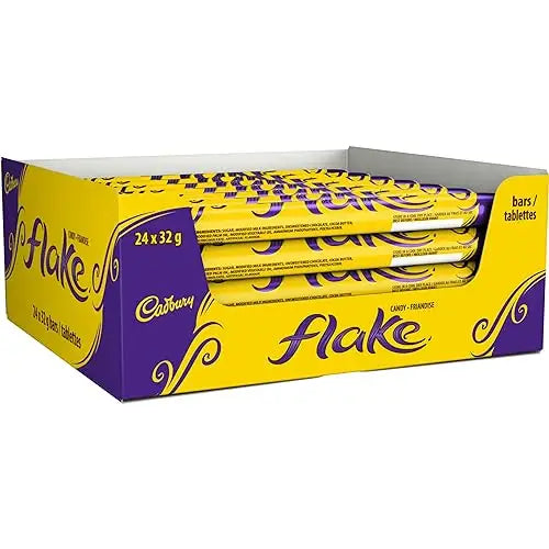 Cadbury Flake Chocolatey Candy Bar 32 g (Pack of 24)