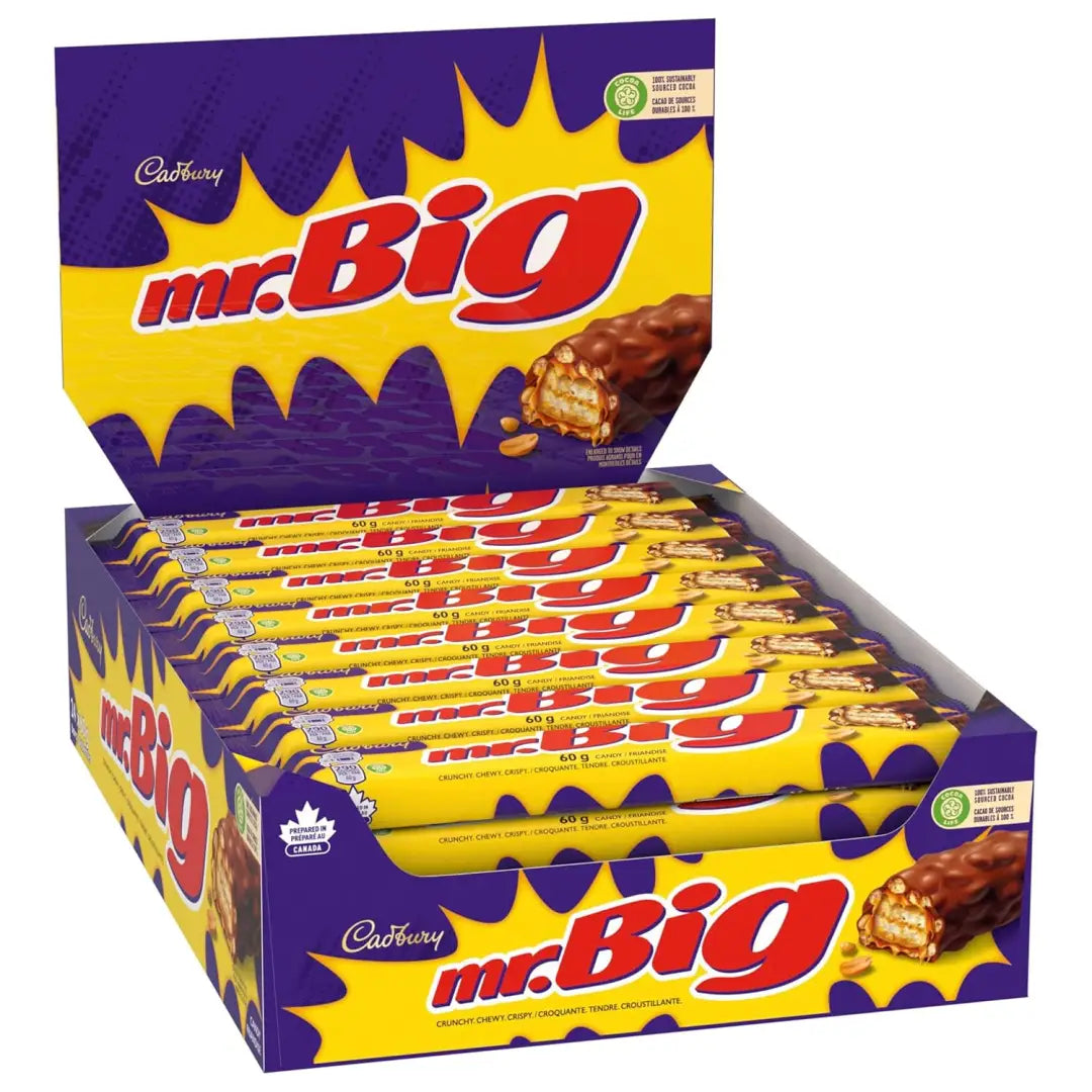 Cadbury Mr. Big Original 50 g case 24ct - Candy bar