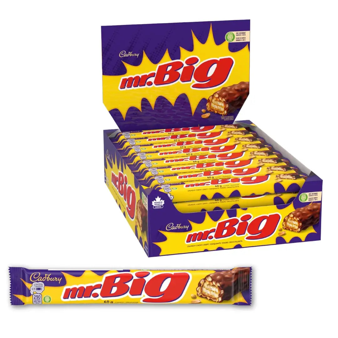 Cadbury Mr. Big Original 50 g case 24ct - Candy bar