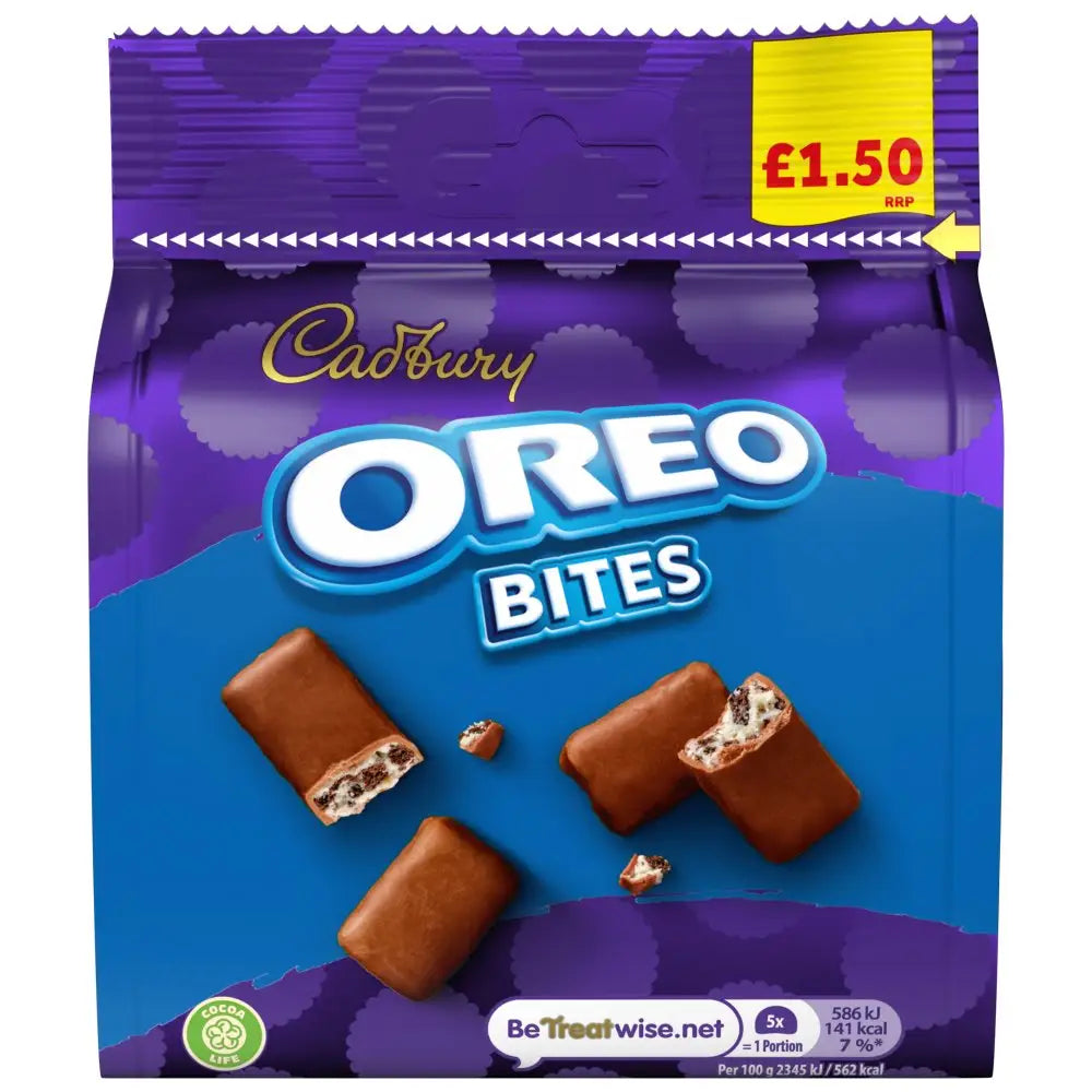 Cadbury – Oreo Bites UK 85g case 10ct - chocolate