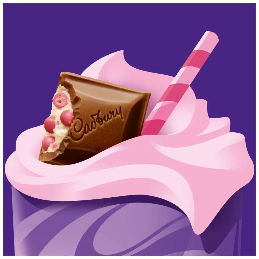 Cadbury UK Dairy Milk Strawberries & Creme Frappe Chocolate