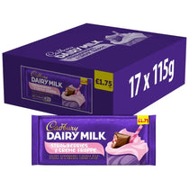 Cadbury UK Dairy Milk Strawberries & Creme Frappe Chocolate