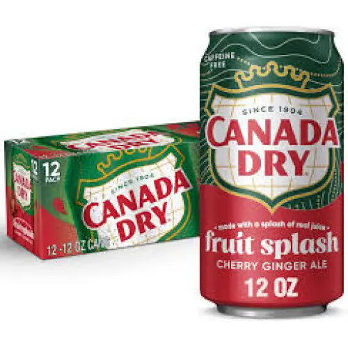 Canada Dry Fruit Splash Soda - 12pk/12 Fl Oz Cans - soda
