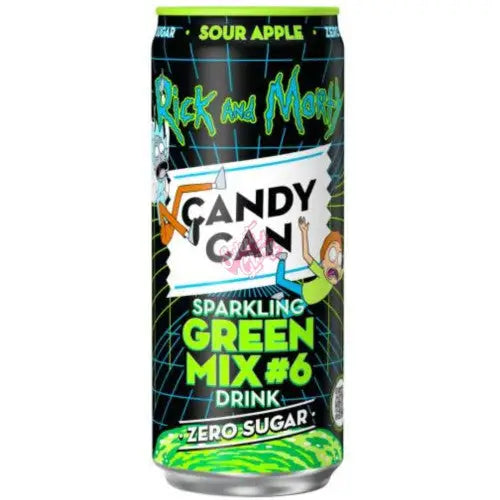 Candy Can Rick and Morty Green Mix- can 330ml - Case12 ct