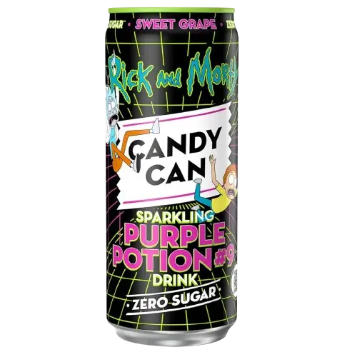 Candy Can Rick and Morty Purple Mix #9 Sweet Grape Drink