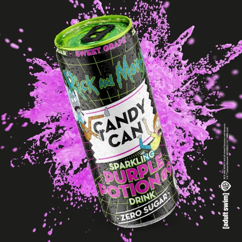 Candy Can Rick and Morty Purple Mix #9 Sweet Grape Drink