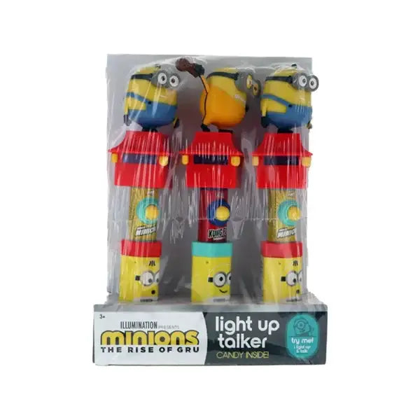 Candyrific Talker Light Up Minions Stuart - ase 12 Count