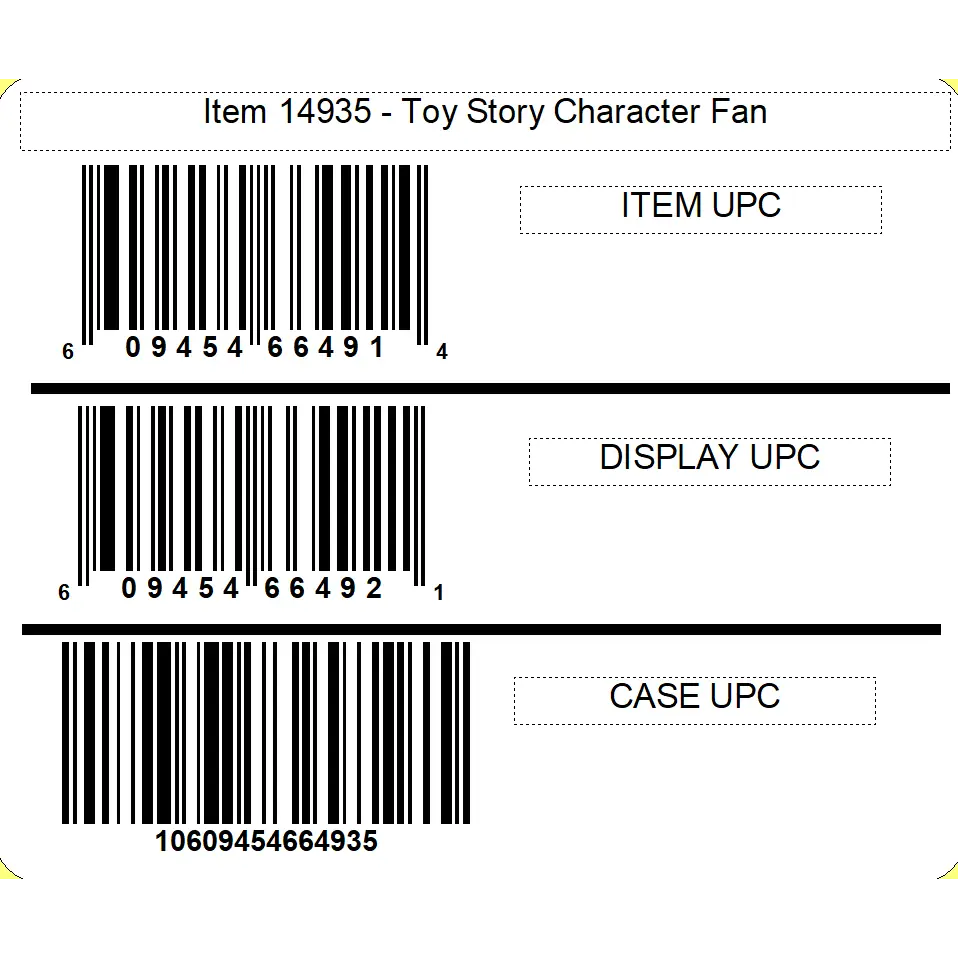CandyRific Toy Story Candy fans CandyRific 12ct