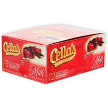 CELLA’S CHOCOLATE COVERED CHERRIES 72ct - chocolate