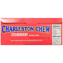 Charleston Chew Strawberry,24CT - candy
