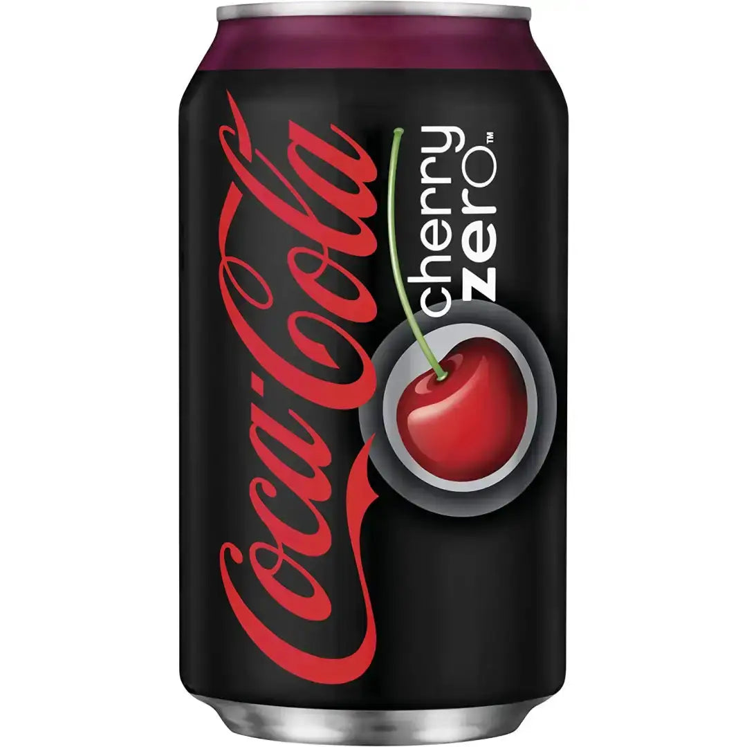 Cherry Coke Zero Soda 12 fl oz cans 12 pack - Soda