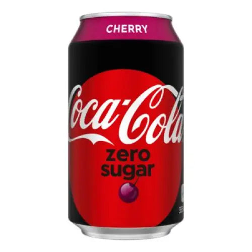 Cherry Coke Zero Soda- Canada 12 fl oz cans 12 pack - Soda