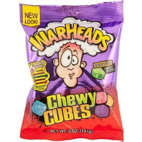 Chewy cubes mildly sour wildly sweet 3.5oz
