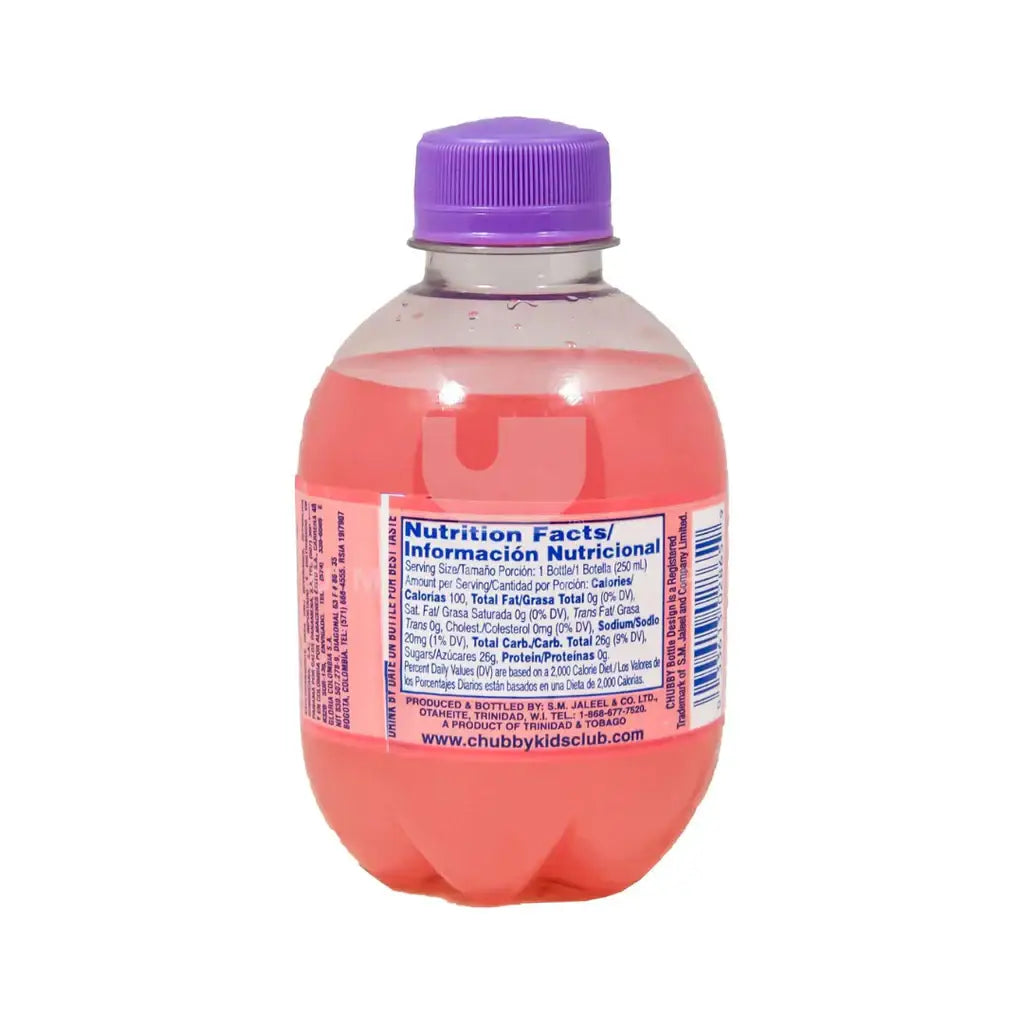 Chubby - Bubble gum Soda 250ml - case of 24 - soda
